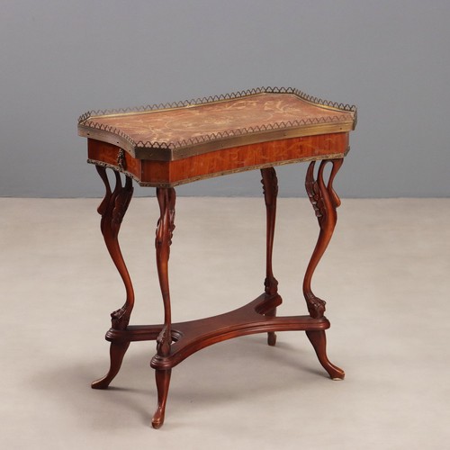 Antique small table fruit - small,